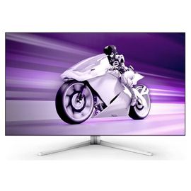 Philips Evnia 8000 42M2N8900 - Moniteur OLED - jeux - 42" (41.54" visualisable) - 3840 x 2160 4K - 450 cd/m² - 15000000:1 - HDR10 - 0.1 ms - 2xHDMI, DisplayPort, USB-C - haut-parleurs - blanc