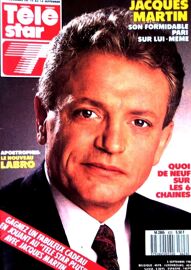 Tele Star 623 1988 Jacques Martin/Rourke/Lavoine/Lazure/Arditi/Renaud Sechan/Distel