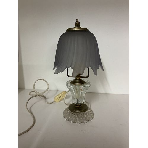 Ancienne lampe pétales , inspiration Barovier