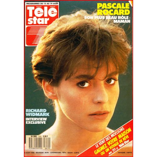 Tele Star 619 1988 Pascale Rocard/Debut De Soiree/Dorothee/Anais Jeanneret/Ronet/Liz Taylor/Desiree Nosbuchcyrielle Claire/Beatrice Dalle