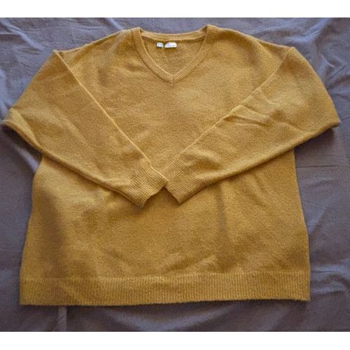 Pull Hiver, Jaune Vif