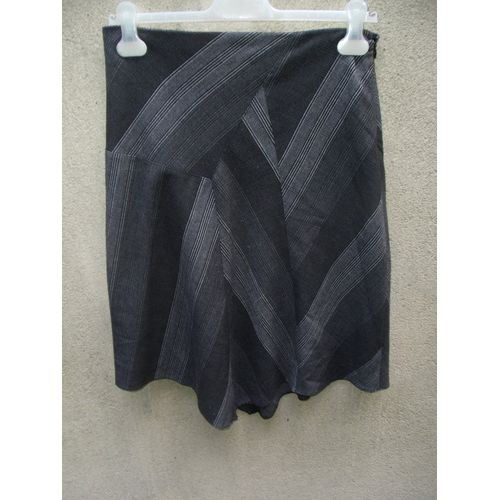 Jupe Etam Gris Noir T38