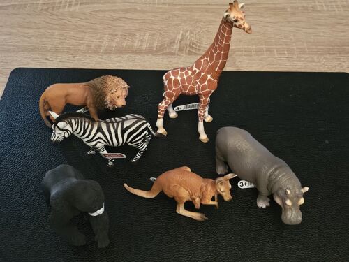 6 Figurines Neuves "Schleich"