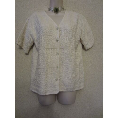 Gilet Écru T 38