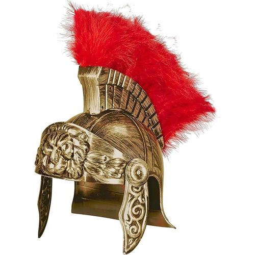 W Widmann Milano Party Fashion – Casque Romain Antique, Couvre-Chef De Soldat, Coiffe De Gladiateur, Casque, Accessoire, Équipement, Fête À Thème, Carnaval
