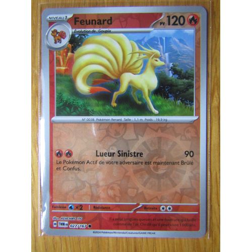 Feunard - Reverse - 027/167 - Mascarade Crepusculaire