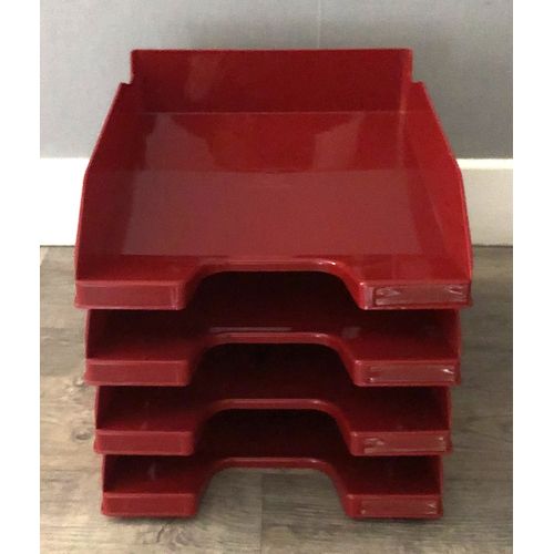 4 Corbeilles À Courrier A4