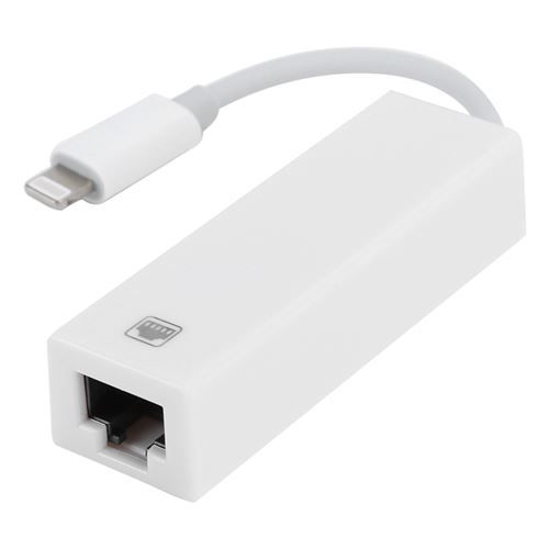 Adaptateur de câble réseau filaire Câble LAN Ethernet RJ45 3FT NK-107A pour téléphone / tablette iOS