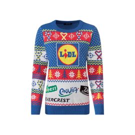 Pull De Noël Lidl Esmara Taille L Neuf