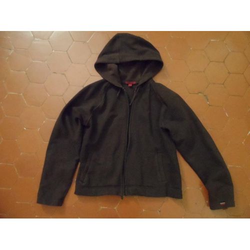 Veste À Capuche Molleton Marron Décathlon