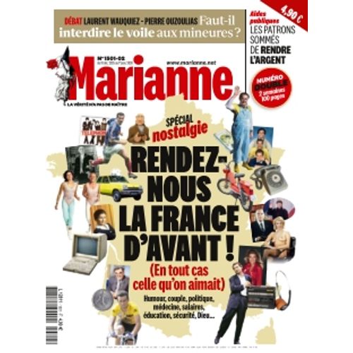 Marianne Hebdo Politique N°1501-1502 Du 18 Dec Au 1 1 2026 " Rendez Nous La France D A-Vant"