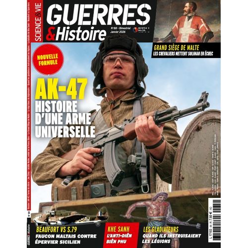 Guerre Et Histoire Magazine Histoire N° 88 Bimestriel Janv 2026 Ak-47 Histoire D'Une Arme Universelle