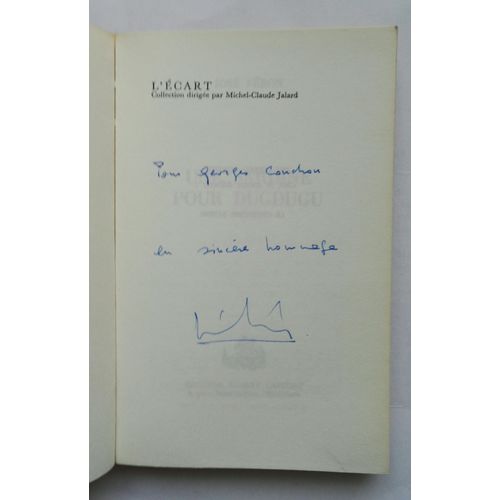 José Féron Une Sardine Pour Dugudu Avec Un Envoi Autographe Signé 1973 Robert Laffont