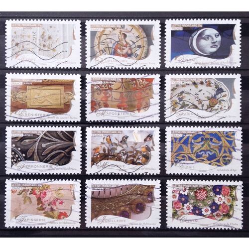 Série Métiers D'art 2009 - 253 254 255 256 257 258 259 260 261 262 263 264 Obl - Cote 7,20 - France Année 2009 - N25165