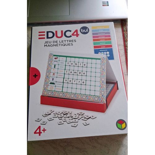 Jeu De Lettres Magnétiques Oxybul Educ4