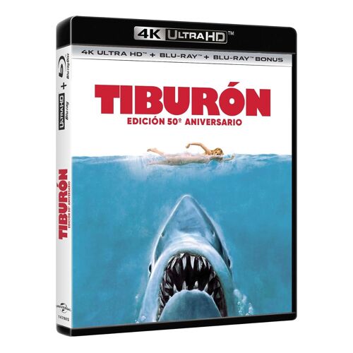 Les Dents De La Mer (1975) (50e Anniversaire) (Blu Ray 4k Ultra Hd) / Jaws