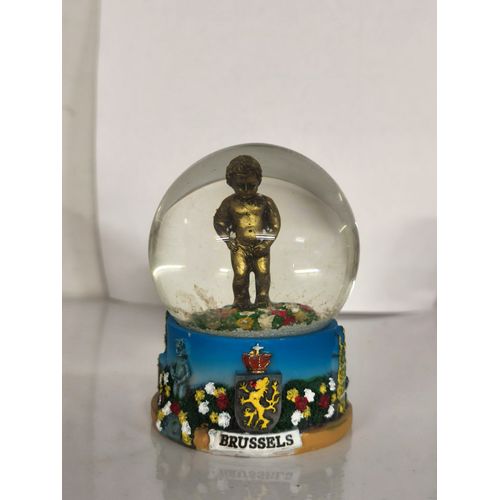 Boule A Neige Bruxelles Hauteur 10 Cm