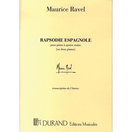 Rapsodie Espagnole / Recueil