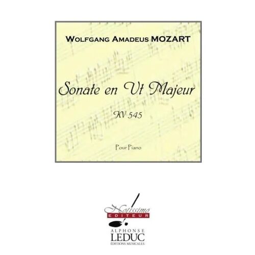 Sonate En Ut Majeur Kv545 / Recueil