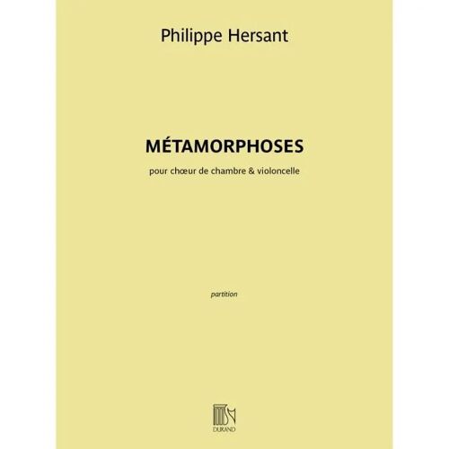 Métamorphoses / Conducteur