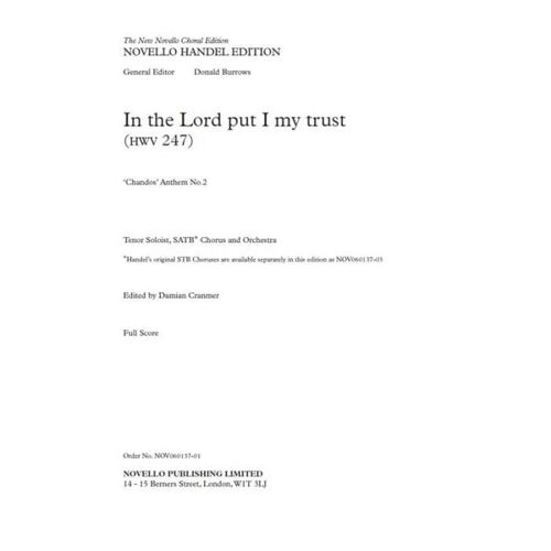 In The Lord Put I My Trust