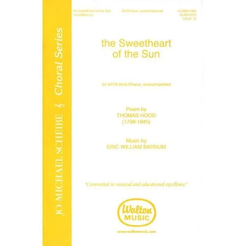 The Sweetheart Of The Sun / Choral Score