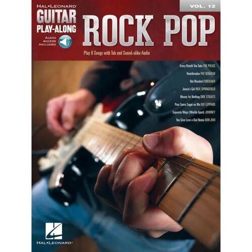 Rock Pop: Guitar Play-Along Volume 12 (Bk/Online Audio)