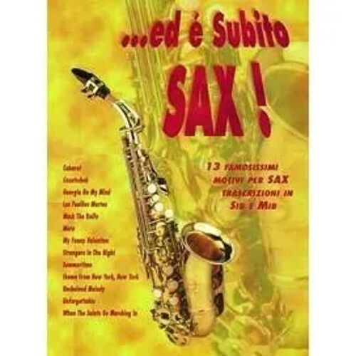 Subito Sax / Recueil