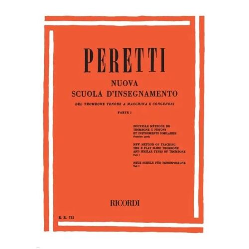 Nuova Scuola D Insegnamento Del Trombone Tenore A / Conducteur