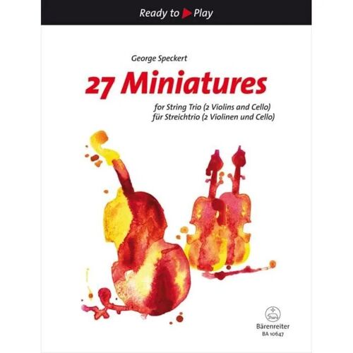 27 Miniatures For String Trio / Score + Parties