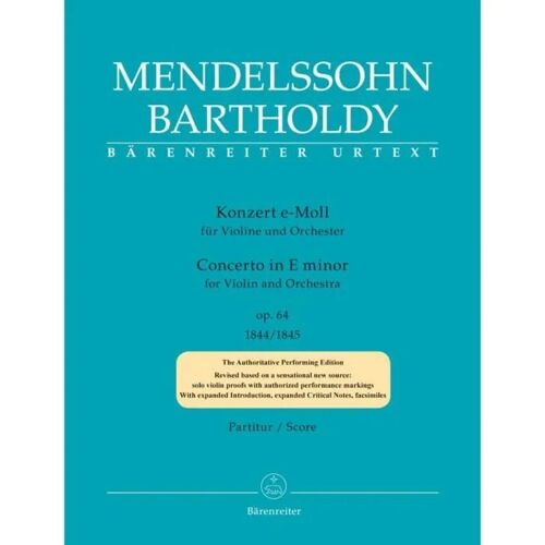 Konzert Für Violine Und Orchestre / Conducteur