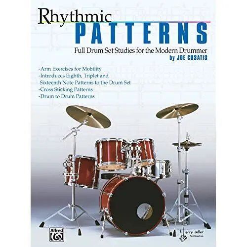 Rhythmic Patterns: Full Drum Set Studies For The Modern Drummer