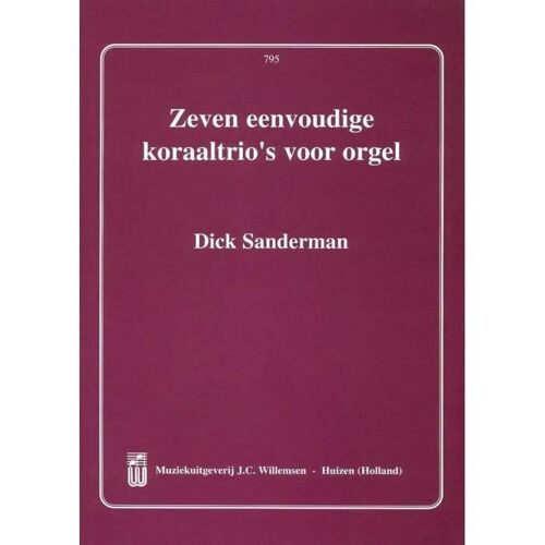 7 Eenvoudige Koraaltrios / Recueil