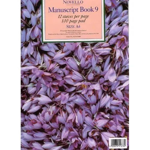 Novello Manuscript Book 9 A4 / Recueil