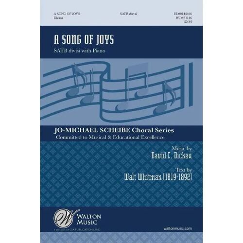 A Song Of Joys / Choral Score