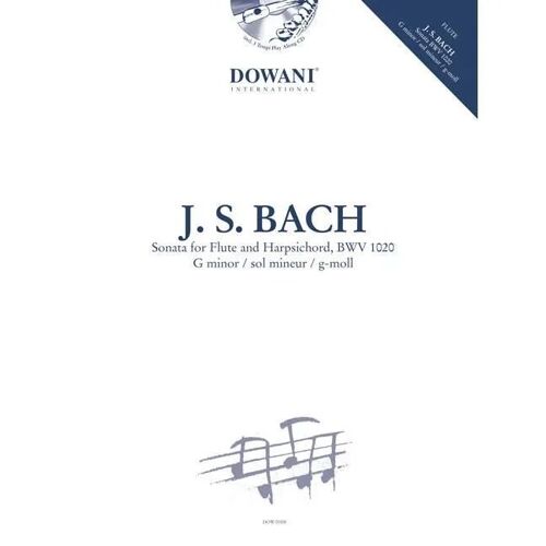 Sonata For Flute And Harpsichord Bwv 1020 / Recueil + Cd