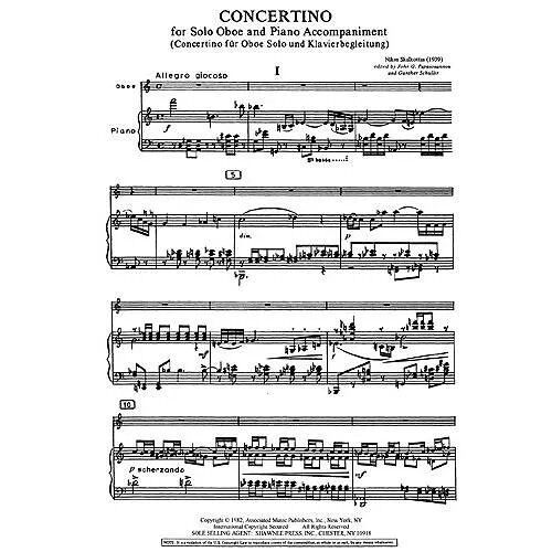 Nikos Skalkottas: Concertino For Oboe And Piano / Recueil