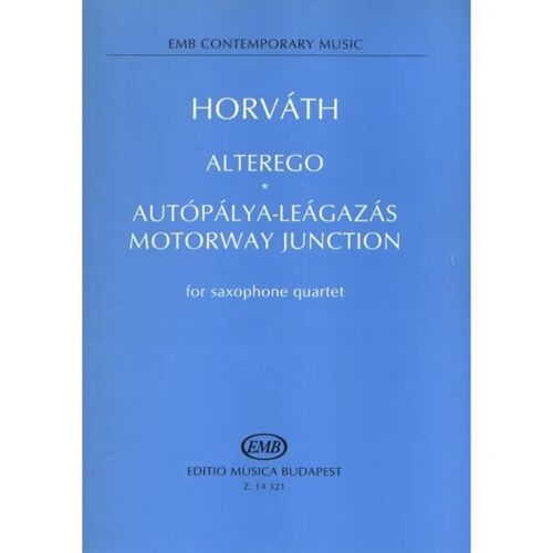 Alterego, Motorway Junction For Saxophone Quartet / Recueil