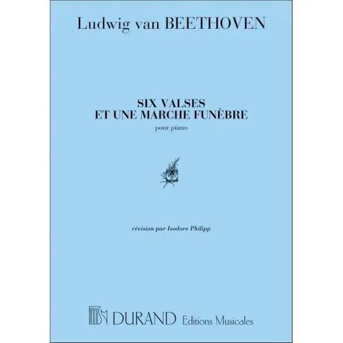 6 Valses Et 1 Marche Funebre Piano / Conducteur