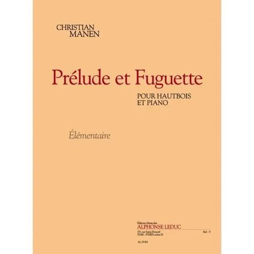 Prélude Et Fuguette / Recueil