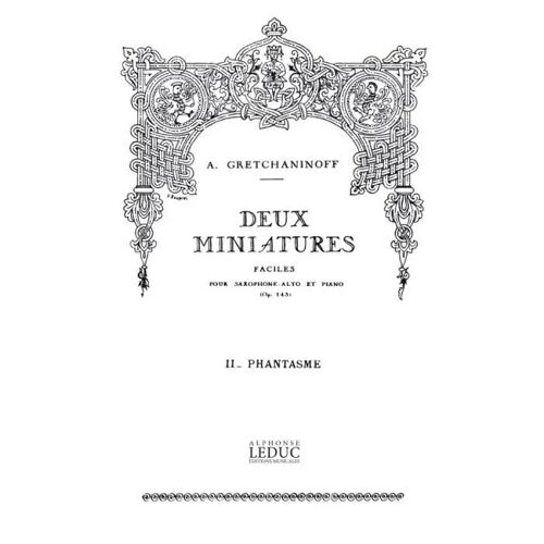 Suite Miniature Op.145, No.9 - Negre En Chemise / Conducteur