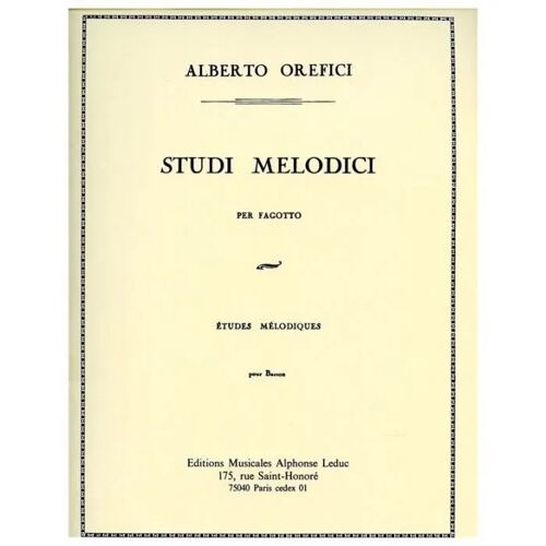 Etudes Melodiques / Recueil