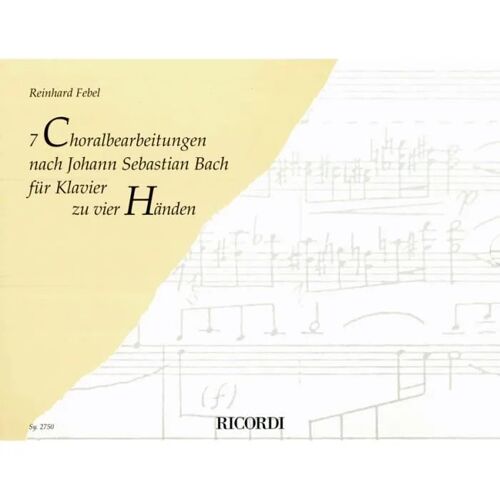 7 Choralbearbeitungen Nach Johann Sebastian Bach / Recueil