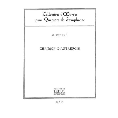 Chanson D'autrefois / Score + Parties