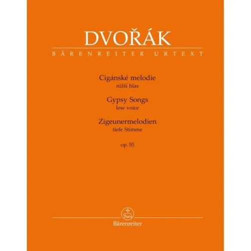 Gypsy Songs Op.55 (Low Voice & Piano) / Recueil