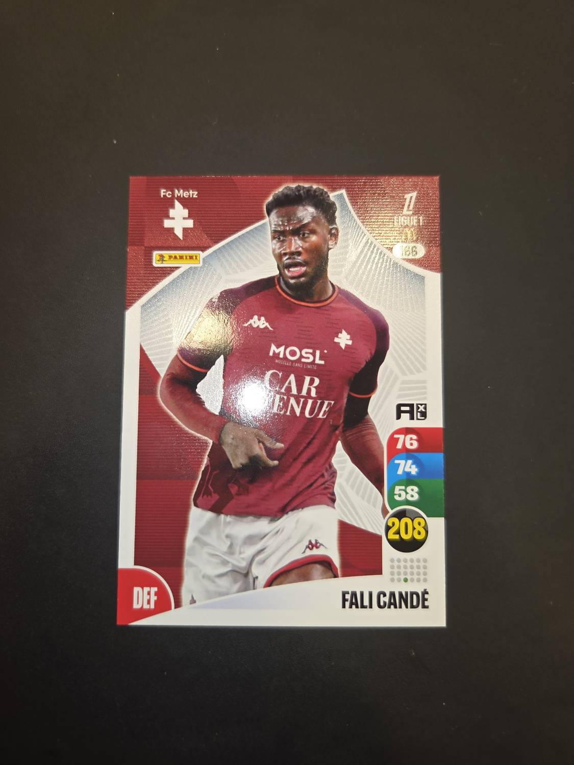 Maillot Mokiba Pro FC Metz 25/26 Grenat Homme