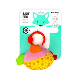 Peluche à suspendre Milly Mally - Poisson Rose