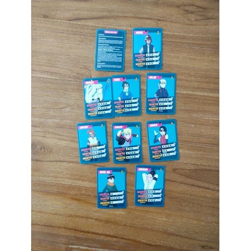 Lot 10 Cartes Boruto