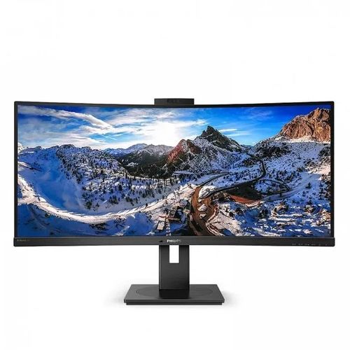 PHILIPS 346P1C Écran incurvé 34" UWQHD, Webcam, 100Hz, Frameless