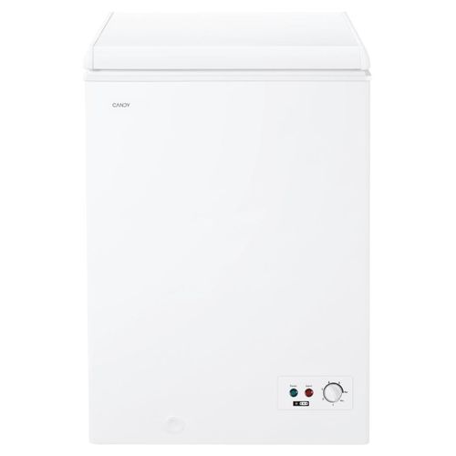 Congélateur coffre Candy Artico CCHH 100E - 54.5x49x84.5 cm (lxpxh) - 97 litres - classe E - blanc
